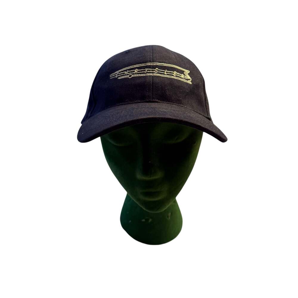 Fersten Worldwide Chrysler Vintage Ribbon Logo Navy Blue Adjustable Baseball Cap